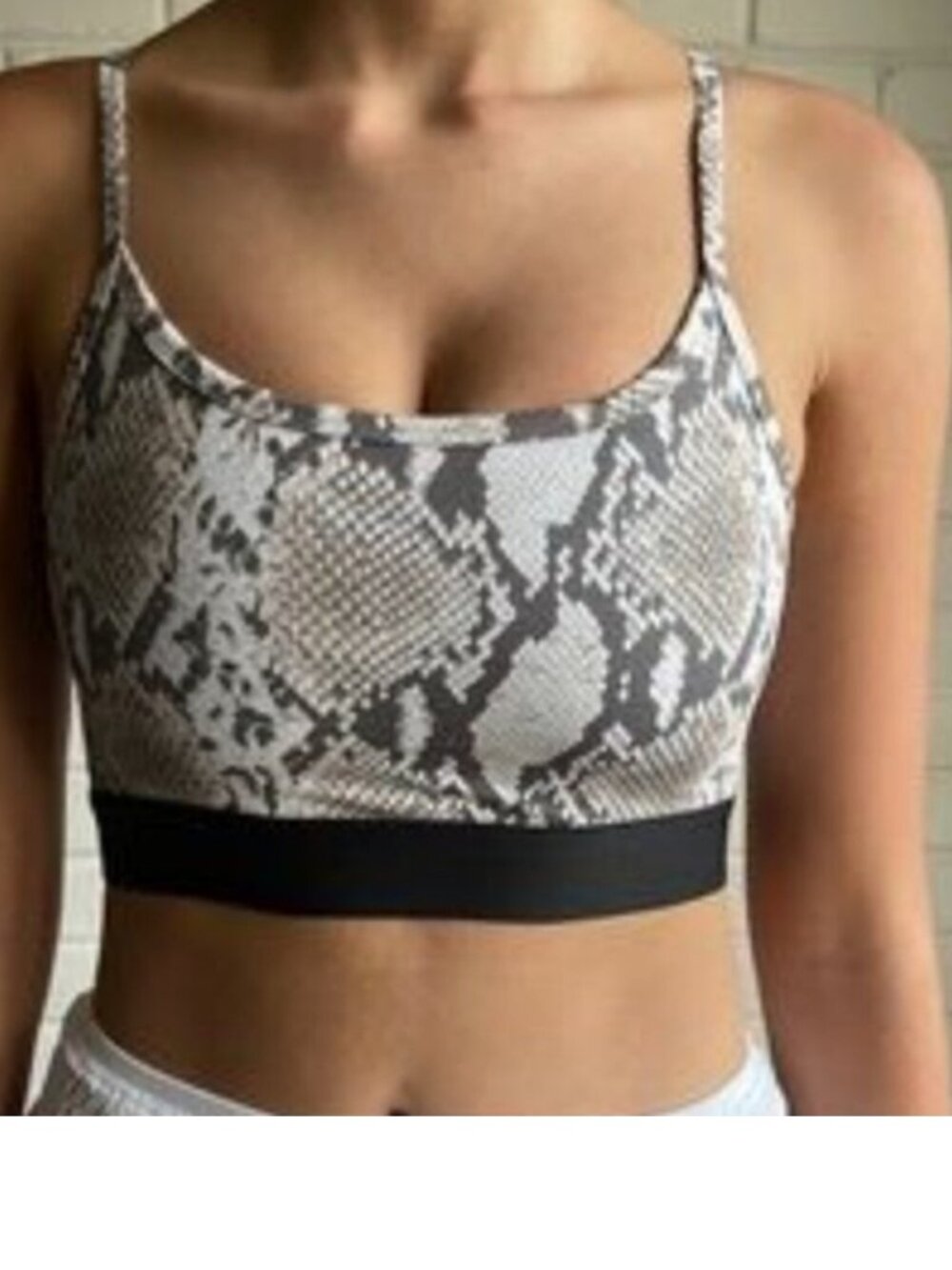 Artizia TNA snake print Sports Bra